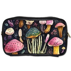 Natural Mushroom Toiletries Bag (one Side) by GardenOfOphir