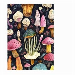 Natural Mushroom Large Garden Flag (two Sides) by GardenOfOphir