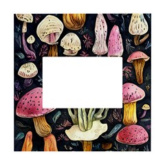 Natural Mushroom White Box Photo Frame 4  X 6  by GardenOfOphir