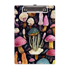 Natural Mushroom A5 Acrylic Clipboard