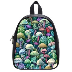 Mushroom Core Fairy School Bag (small) by GardenOfOphir