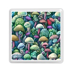 Mushroom Core Fairy Memory Card Reader (square) by GardenOfOphir