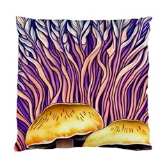 Flowery Garden Mushroom Standard Cushion Case (one Side) by GardenOfOphir