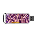 Flowery Garden Mushroom Portable USB Flash (One Side) Front