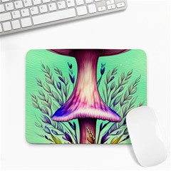 Tiny Witchy Mushroom Small Mousepad by GardenOfOphir