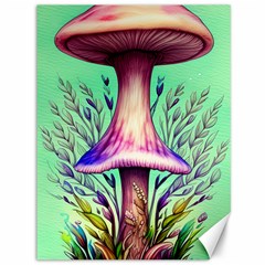 Tiny Witchy Mushroom Canvas 36  X 48  by GardenOfOphir