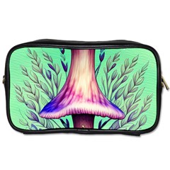 Tiny Witchy Mushroom Toiletries Bag (one Side) by GardenOfOphir