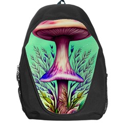 Tiny Witchy Mushroom Backpack Bag by GardenOfOphir