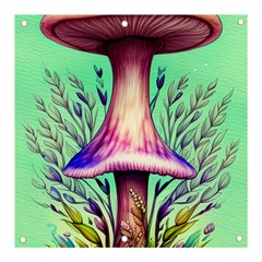 Tiny Witchy Mushroom Banner And Sign 3  X 3  by GardenOfOphir