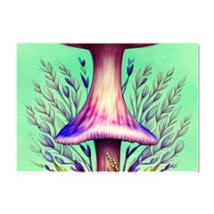 Tiny Witchy Mushroom Crystal Sticker (a4) by GardenOfOphir