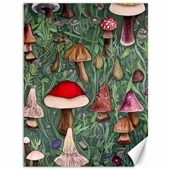 Fairycore Mushroom Forest Canvas 36  X 48  by GardenOfOphir