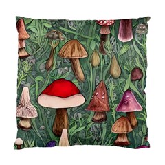 Fairycore Mushroom Forest Standard Cushion Case (one Side) by GardenOfOphir