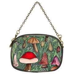 Fairycore Mushroom Forest Chain Purse (two Sides) by GardenOfOphir