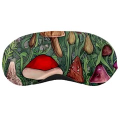 Fairycore Mushroom Forest Sleeping Mask by GardenOfOphir