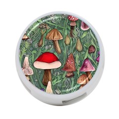 Fairycore Mushroom Forest 4-port Usb Hub (one Side) by GardenOfOphir