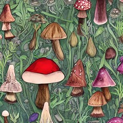 Fairycore Mushroom Forest Play Mat (square) by GardenOfOphir