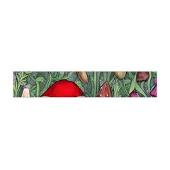 Fairycore Mushroom Forest Premium Plush Fleece Scarf (mini) by GardenOfOphir