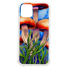 Garden Mushrooms In A Flowery Craft Iphone 12 Mini Tpu Uv Print Case	 by GardenOfOphir