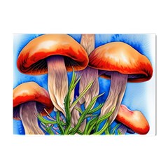 Garden Mushrooms In A Flowery Craft Crystal Sticker (a4) by GardenOfOphir