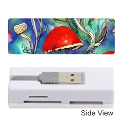 Woodsy Mushroom Forest Foraging Memory Card Reader (stick) by GardenOfOphir