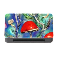 Woodsy Mushroom Forest Foraging Memory Card Reader With Cf by GardenOfOphir