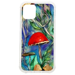 Woodsy Mushroom Forest Foraging Iphone 12 Mini Tpu Uv Print Case	 by GardenOfOphir