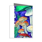 Farmcore Mushroom Foraging In A Forrest Mini Greeting Card Right