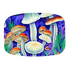 Farmcore Mushroom Foraging In A Forrest Mini Square Pill Box by GardenOfOphir