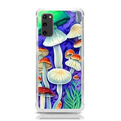 Farmcore Mushroom Foraging In A Forrest Samsung Galaxy S20 6 2 Inch Tpu Uv Case by GardenOfOphir