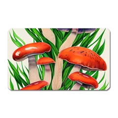 Fairycore Forest Mushroom Magnet (rectangular) by GardenOfOphir