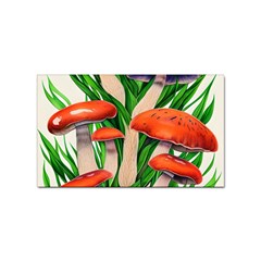 Fairycore Forest Mushroom Sticker Rectangular (10 Pack) by GardenOfOphir