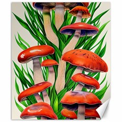 Fairycore Forest Mushroom Canvas 8  X 10  by GardenOfOphir