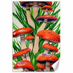 Fairycore Forest Mushroom Canvas 20  X 30  by GardenOfOphir