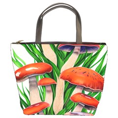 Fairycore Forest Mushroom Bucket Bag by GardenOfOphir