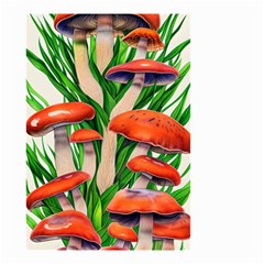 Fairycore Forest Mushroom Small Garden Flag (two Sides) by GardenOfOphir