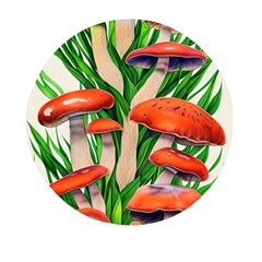 Fairycore Forest Mushroom Mini Round Pill Box (pack Of 5) by GardenOfOphir