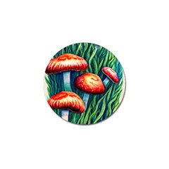 Enchanted Forest Mushroom Golf Ball Marker (10 Pack) by GardenOfOphir