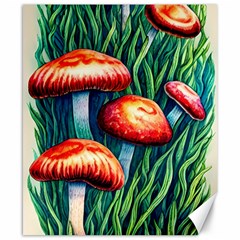 Enchanted Forest Mushroom Canvas 8  X 10  by GardenOfOphir