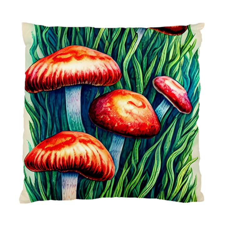 Enchanted Forest Mushroom Standard Cushion Case (Two Sides)