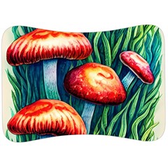 Enchanted Forest Mushroom Velour Seat Head Rest Cushion by GardenOfOphir