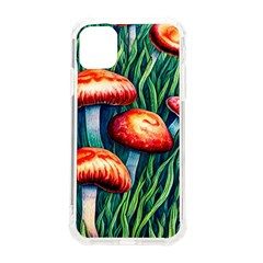 Enchanted Forest Mushroom Iphone 11 Tpu Uv Print Case by GardenOfOphir