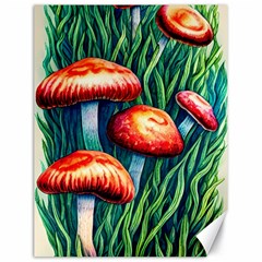 Enchanted Forest Mushroom Canvas 18  X 24  by GardenOfOphir