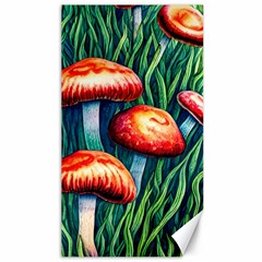 Enchanted Forest Mushroom Canvas 40  X 72  by GardenOfOphir