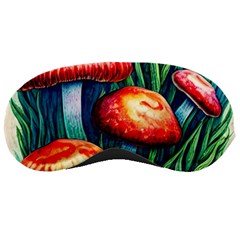 Enchanted Forest Mushroom Sleeping Mask by GardenOfOphir