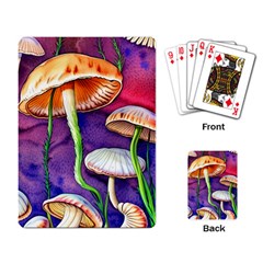 Foraging Mushroom Garden Playing Cards Single Design (rectangle) by GardenOfOphir