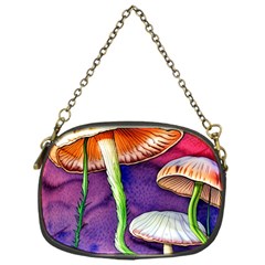 Foraging Mushroom Garden Chain Purse (one Side) by GardenOfOphir