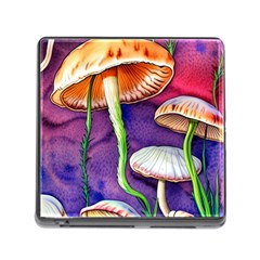 Foraging Mushroom Garden Memory Card Reader (square 5 Slot) by GardenOfOphir