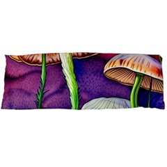 Foraging Mushroom Garden Body Pillow Case (dakimakura) by GardenOfOphir