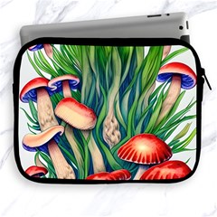 Vintage Mushroom Apple Ipad 2/3/4 Zipper Cases by GardenOfOphir