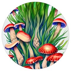 Vintage Mushroom Round Trivet by GardenOfOphir